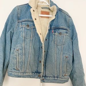 Levi’s Sherpa Lined Denim Jacket